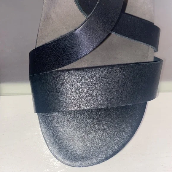 SAS Nouveau Black Leather Open Toe Casual Slingback Sandal-Women’s Sz 10.5M-NWOB - Picture 9 of 16